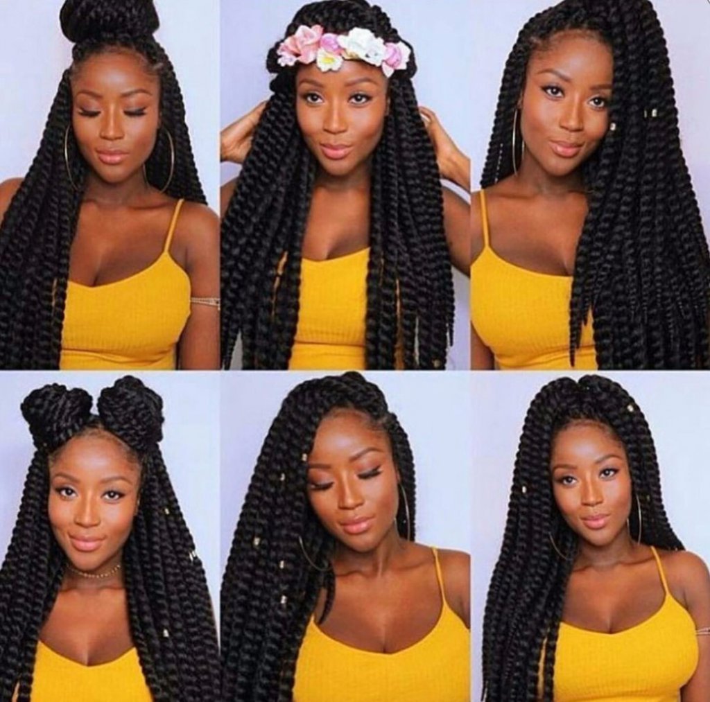 Tuto coiffures Box braids